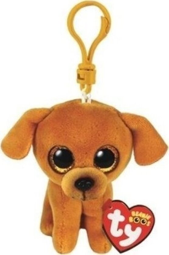 Nøkkelring Ty Beanie Boos Zuzu - Hund 8,5 Cm Nøkkelring