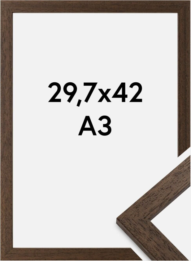 Ramme Brown Wood 29,7x42 Cm (A3)
