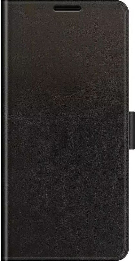 Samsung Galaxy S21 FE (5G) Nøytral PU Skinn Deksel med Lommebok - Svart