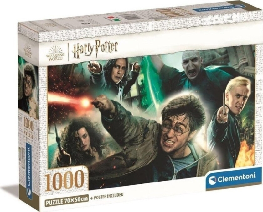 Cle Puslespill 1000 Kompakt Harry Potter 39788