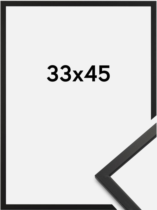 Ramme Edsbyn Akrylglass Svart 33x45 Cm