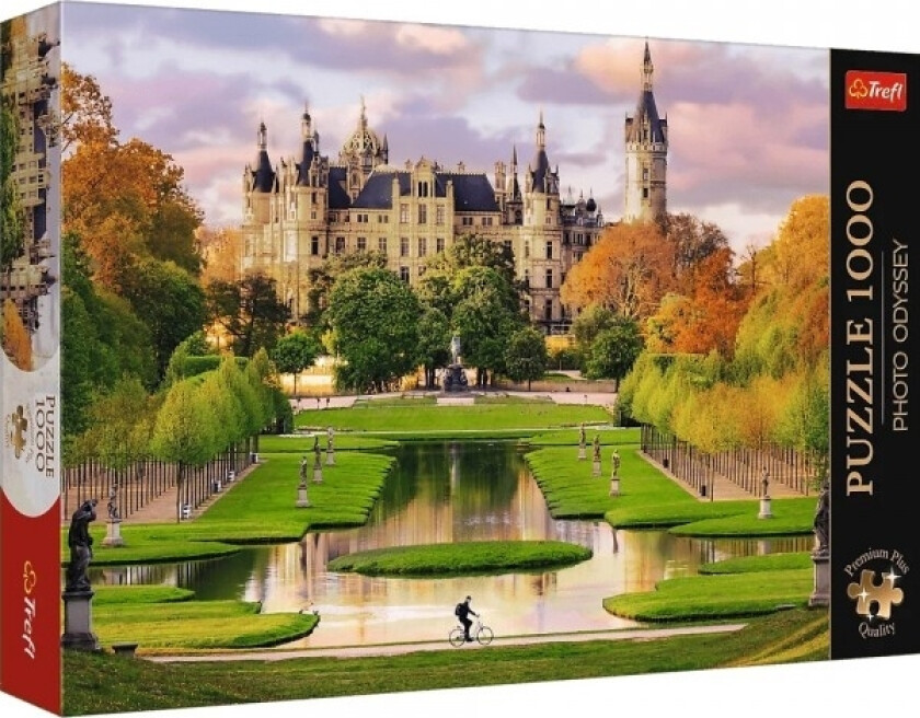 Puzzle 1000 Biter Premium Castle I Schwerin, Tyskland