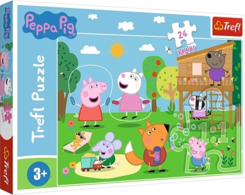 Peppa Pig Maxi Fun In The Grass, 24 Stykker, Andre, 3 År