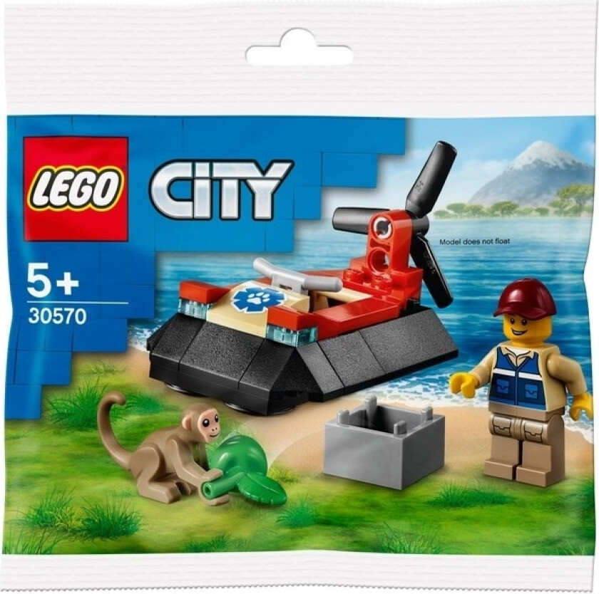 Lego City 30570 Hovercraft Wildlife Rescuers