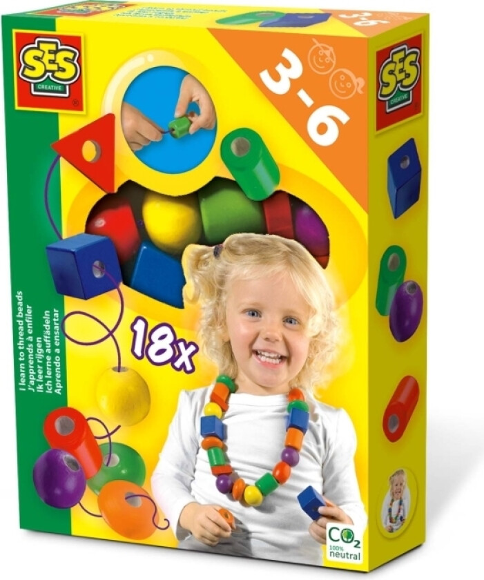 Ses Creative Jeg Lærer At Tråde Perler