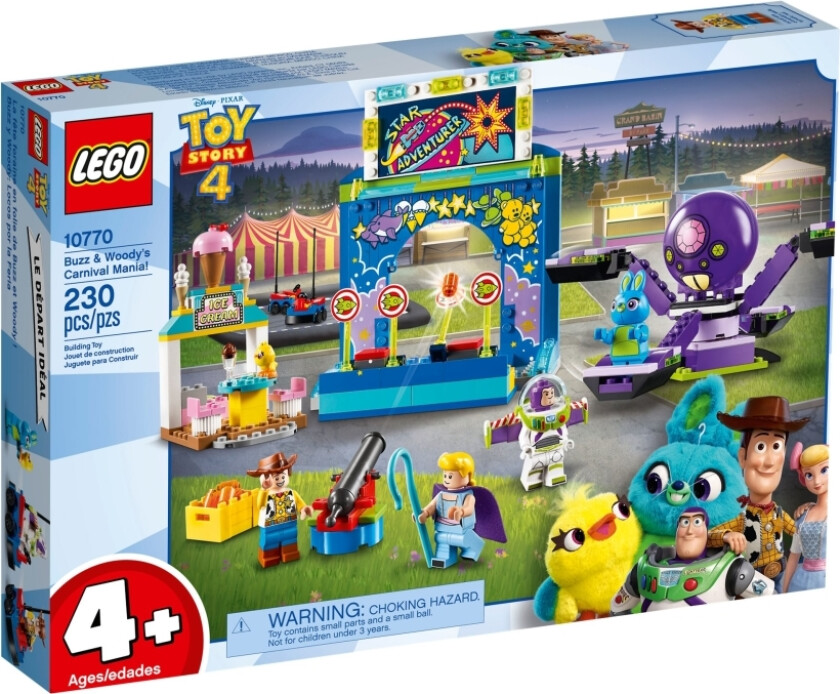 Lego Disney Toy Story 4 10770 - Buzz & Woody's Carnival Mania