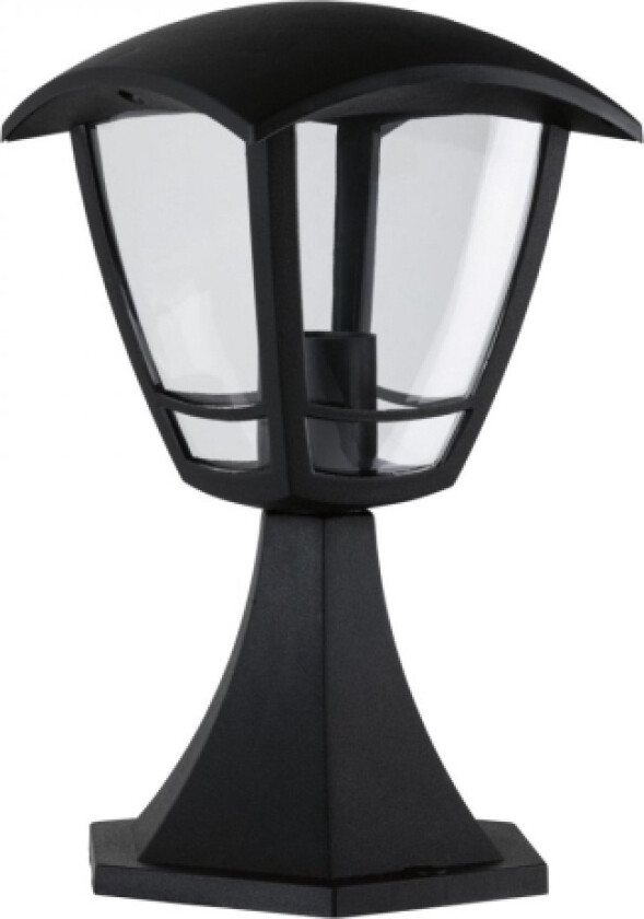 94393, Gulvlys, Sort, Gjennomsiktig, Plast, Ip44, Hage, Gangsti, Ii