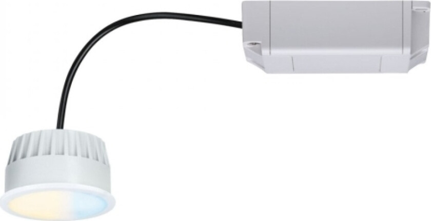 93074, Innsunket Spotlight, 1 Ampuller, Led, 6 W, 6500 K, Satin Stål