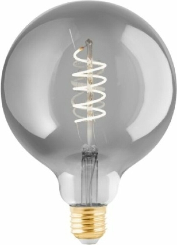 Eglo E27 Led-Z G125 Spiral 4W 150Lm 2000K Smoke