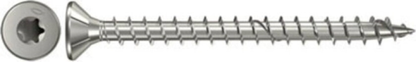 Fischer 657276 Spånpladeskruer 4 Mm 20 Mm Invendig Sekskant, Indvendig Multitand, Tx, Torx, T-Profil Rustfrit Stål V4a Rustfri 200 Stk