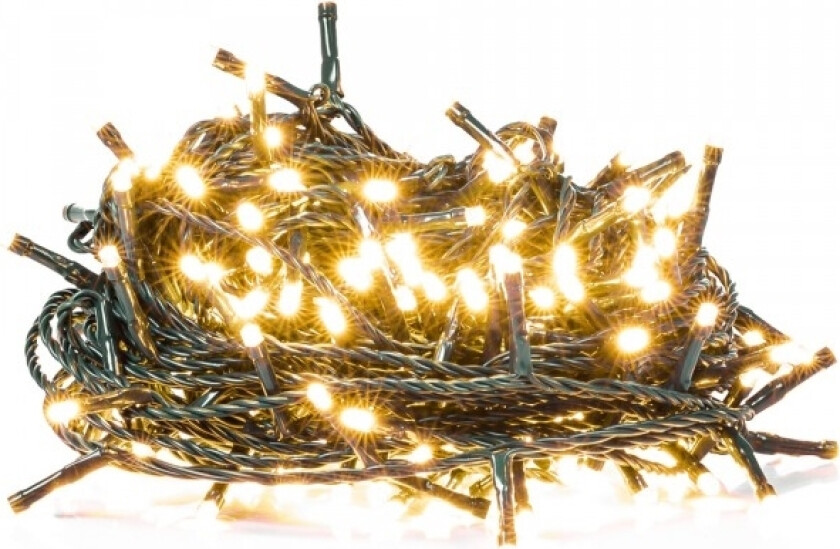 200 Led Juletrelys, Varmhvit