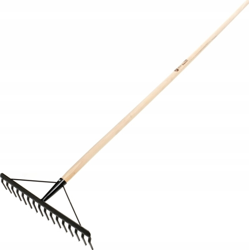 Rake 16 T. Forsterket Trehåndtak Rett L-150 X3 (1/5) Best Garden Best-X3-01-D16wz