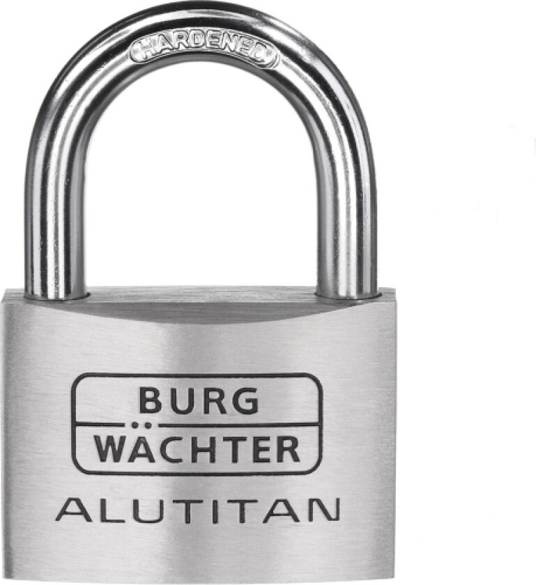 Burg-Wächter Duo 770 30 Sb, Tradisjonell, Nøkkellås, Bruk Bare Én Nøkkel, Sykkel, Koffert, Verktøy Boks, Aluminium, Titan, Aluminium