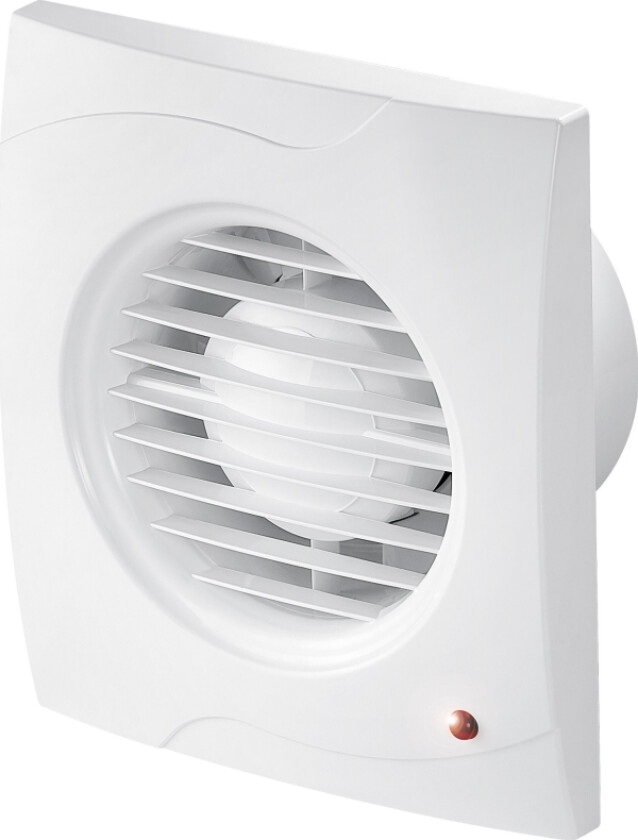 Awenta Vifte Baderomsvifte Vecco Fi100 95M3/H 14W 230V Med Ledningsbryter Hvit Awenta Wv100w