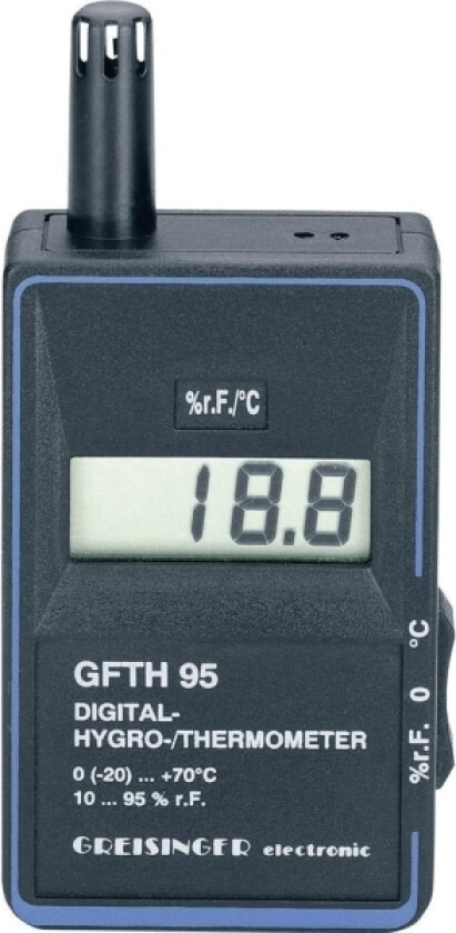 Gfth 95 Luftfugtighedsmåler (Hygrometer) 10 % Rf 95 % Rf