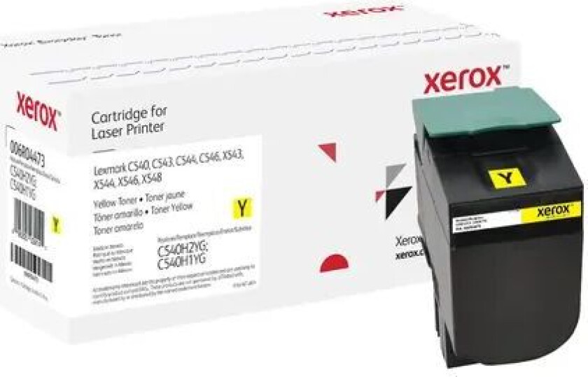 Everyday Lexmark Toner Gul C540h2yg/c540h1yg Høy Kapasitet