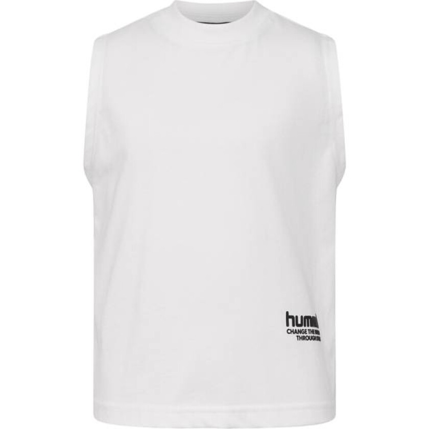 Pure Sleeveless T-Skjorte Til Barn, Marshmallow