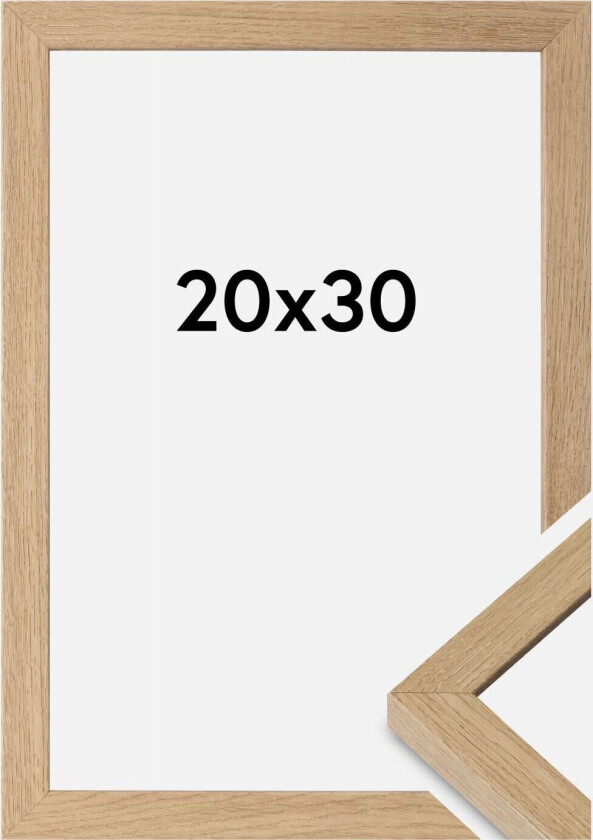 Ramme Hermes Akrylglass Natural Oak 20x30 Cm