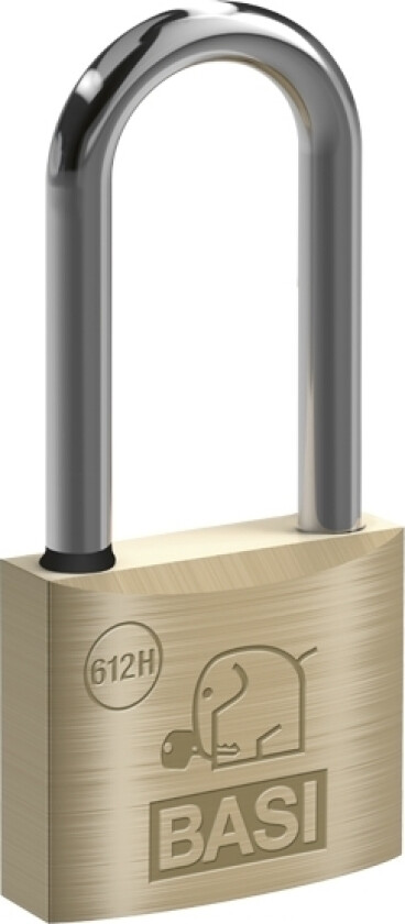 BASI 6122-3001-3006, Tradisjonell, Nøkkellås, Bruk bare én nøkkel, Messing, Messing, Herdet stål