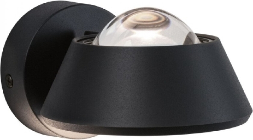 79769 Vægprojektør 9 W Varmhvid Sort