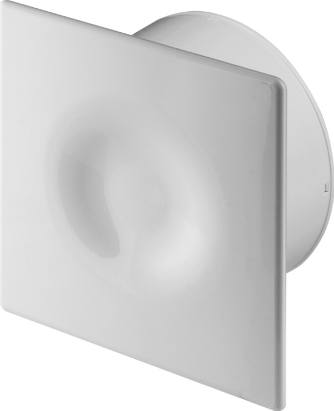 Awenta Vifte Sløyfe Baderomsvifte Awenta Wl100h Fi100mm 42/70M3/H 4/6W 230V Med Fuktighetssensor Hvit