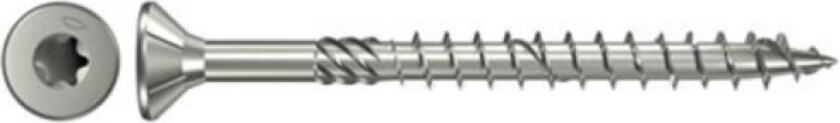 Fischer 40565 Spånplade-Skrue 5.0 Mm 50 Mm Sekskant Rustfrit Stål 200 Stk