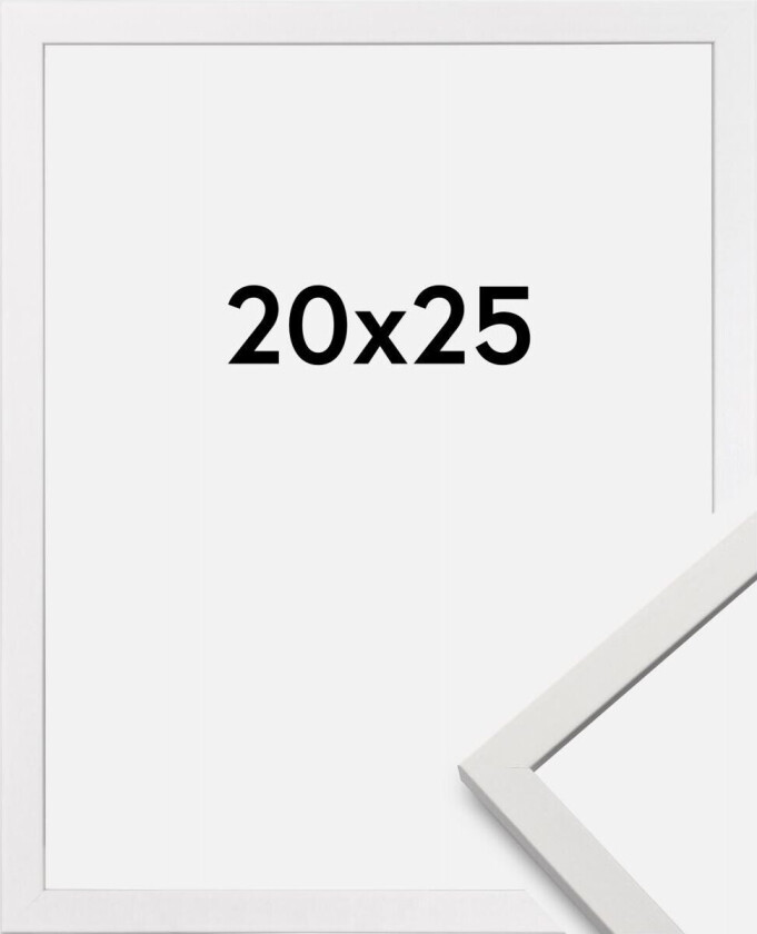 Ramme Edsbyn Hvit 20x25 Cm