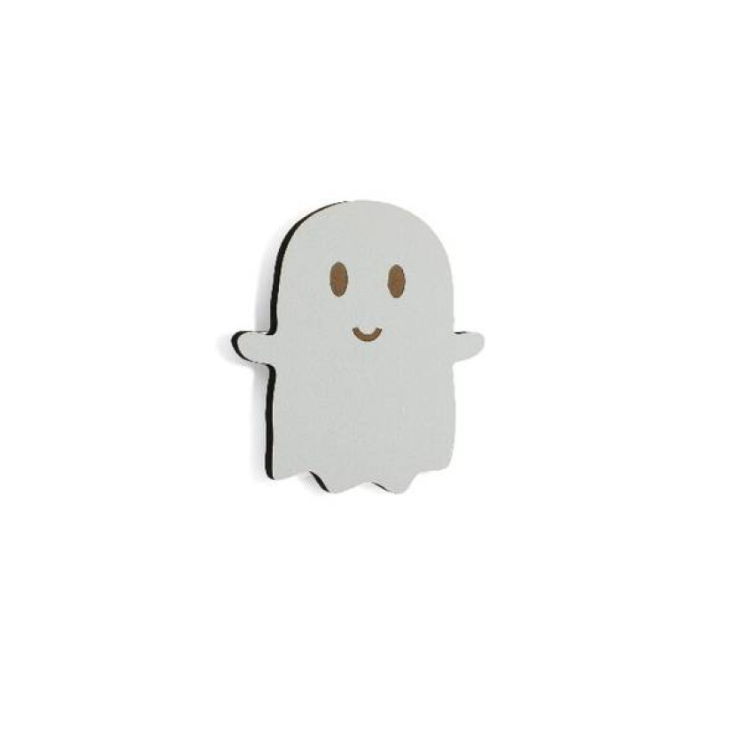 Knagg BOO ghost, hvit fra