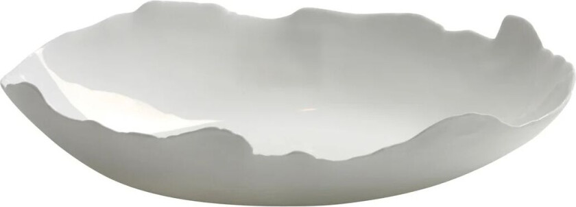 Perfect Imperfection oval dyp tallerken 13x23 cm