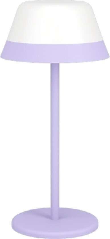 Eglo Meggiano Bord Usb-C Opl. Rgbw 3000K 2-Trinn Touch Ip54 Lilla/Hvit