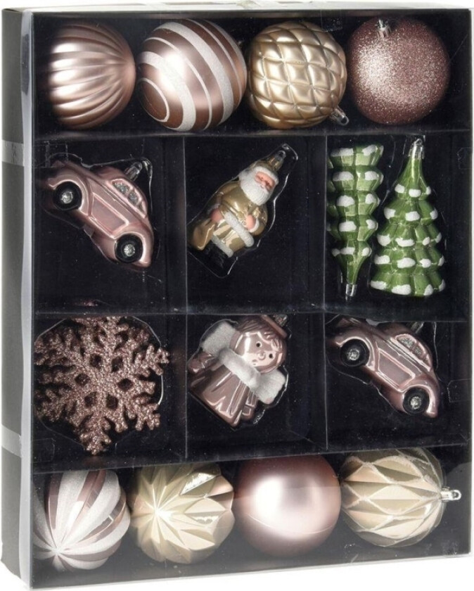 Juletrekuler, Uknuselige Juletrekuler, Sett Med 20 Stk