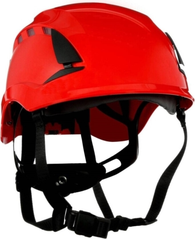 Securefit X5005ve-Ce Beskyttelseshjelm Ventilert, Med Uv-Sensor Rød En 397, En 12492, En 50365 (X5005ve-Ce)