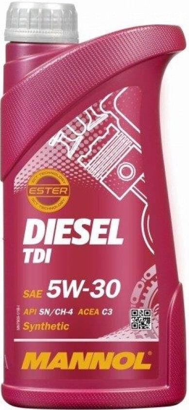 Engine Oil Mannol Diesel Tdi 5W30 1 L