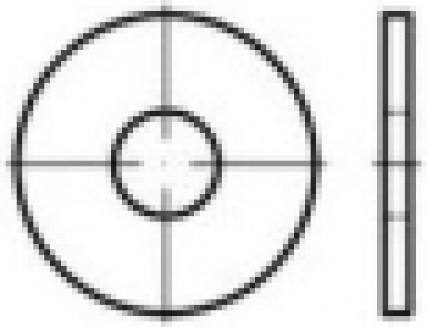 Underlægsskiver 8.4 mm 24 mm Stål Galvaniseret 500 stk TOOLCRAFT 147988