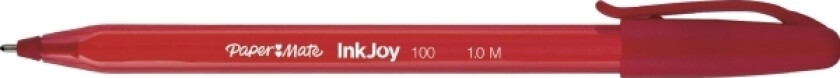 Paper Mate Kulepenn Inkjoy 100 Cap Rød 50 Stk
