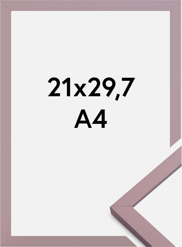 Incado Ramme Nordicline Dirty Rose 21x29.7 Cm (A4)