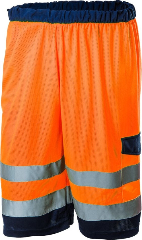 Neo Orange Mesh Warning Shorts, Size S (81-783-S)