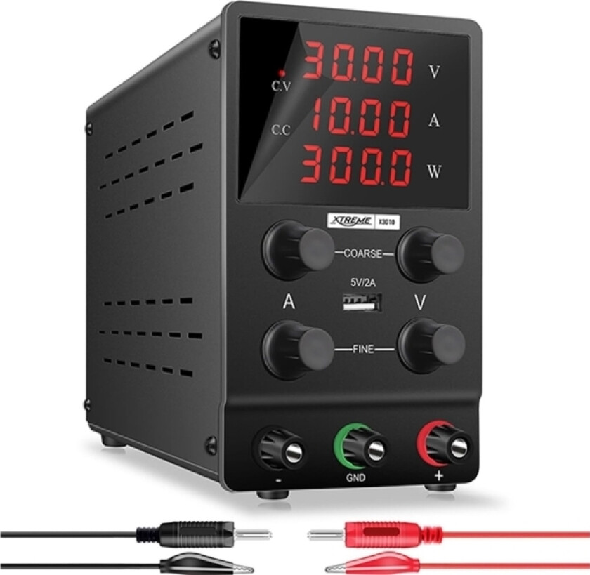 Blow 58-624# Laboratoriestrømforsyning X3010 30V/10A
