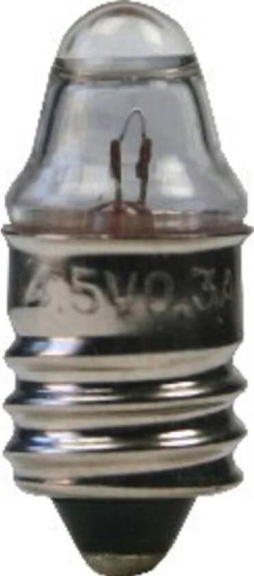 Beli-Beco 8054 Lommelygte Pære 4.50 V 1.35 W Sokkeltype E10 Klar 1 Stk
