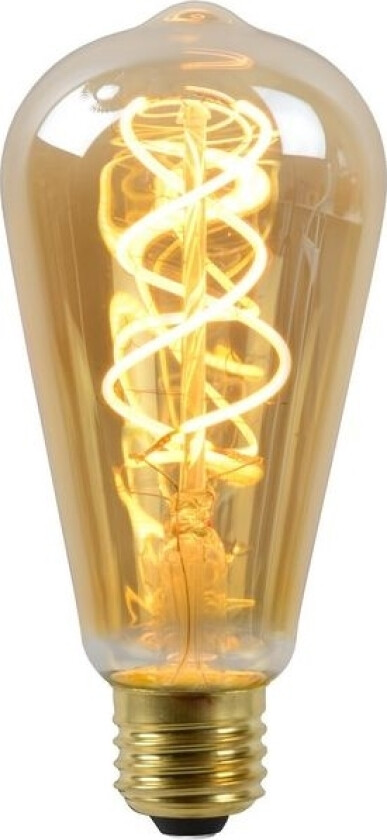 Amber E27 Pære 5W Varm Led 49034/05/62