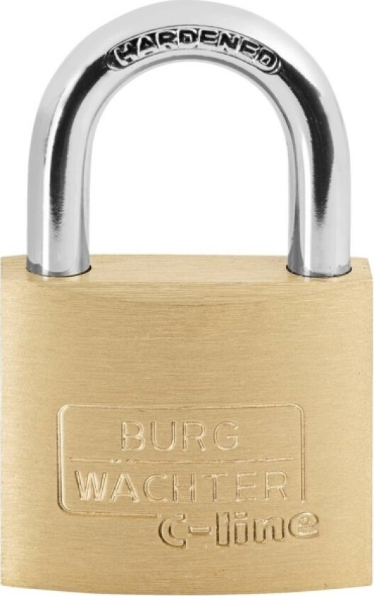 3011 Hængelås 40.00 Mm Forskellige Messing Nøglelås