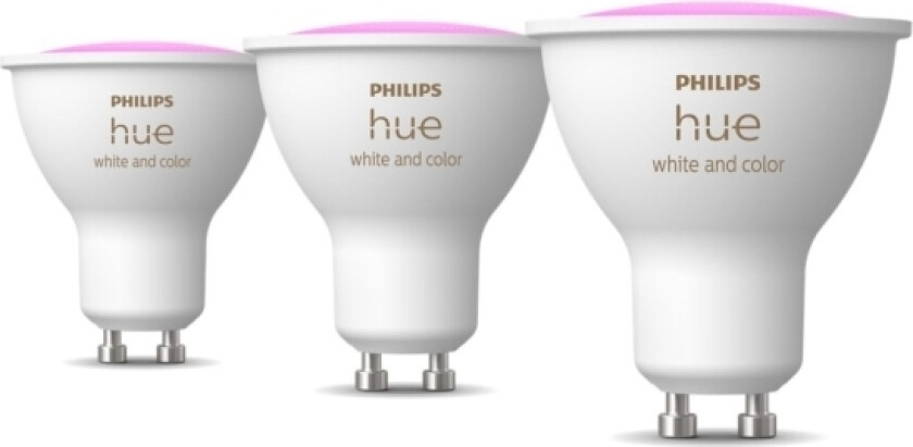 Hue - Led-Pære For Søkelys (En Pakke 3)