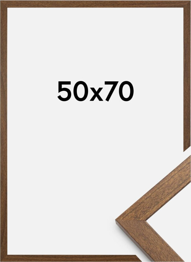 Ramme Stilren Akrylglass Warm Brown 50x70 Cm