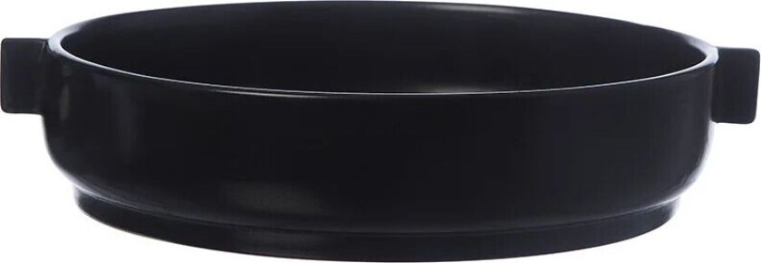 fat med hank Ø 25 cm Sort