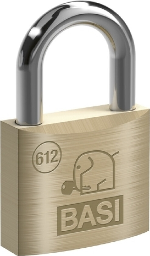 6120-2501-2505, Tradisjonell, Nøkkellås, Bruk Bare Én Nøkkel, Messing, Sølv, Messing, Herdet Stål