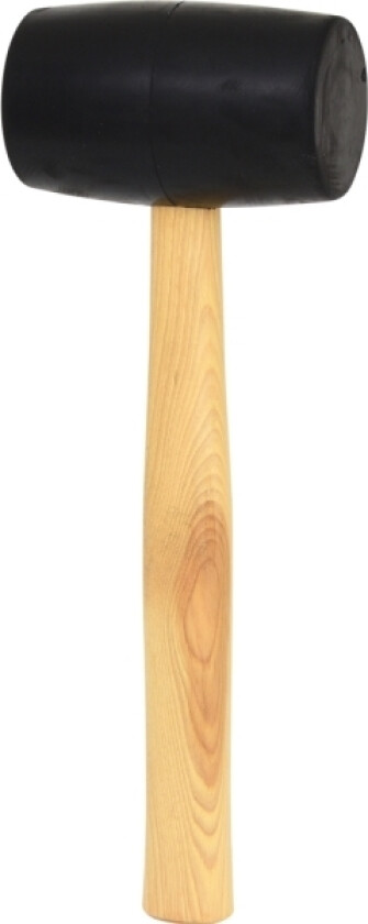 Ks Tools 140.5223, Slegge, Gummi, Tre, 34,5 Cm, 780 G, 700 G