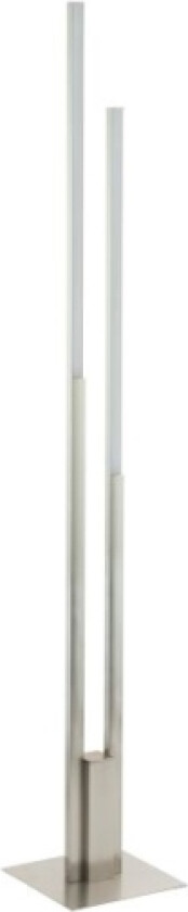 Eglo Fraioli-Z, Stue, Satin Stål, Hvit, Ip20, Aluminium, Plast, Ii, 34 W