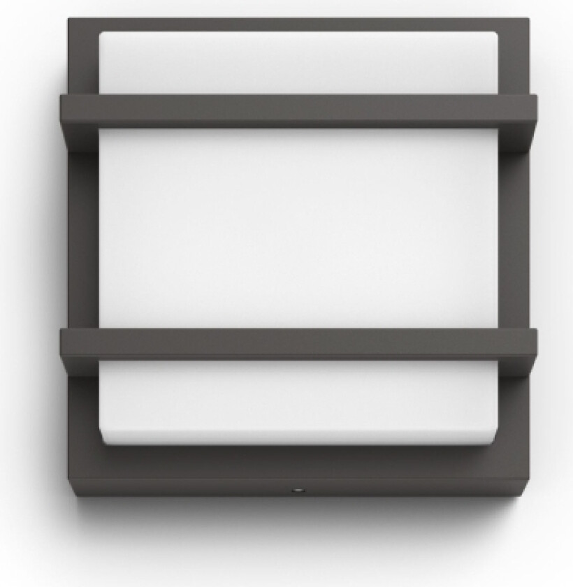 8720169276888, Väggbelysning För Utomhusbruk, Antracit, Gjuten Aluminium, Ip44, Trädgård, Terass, Ii