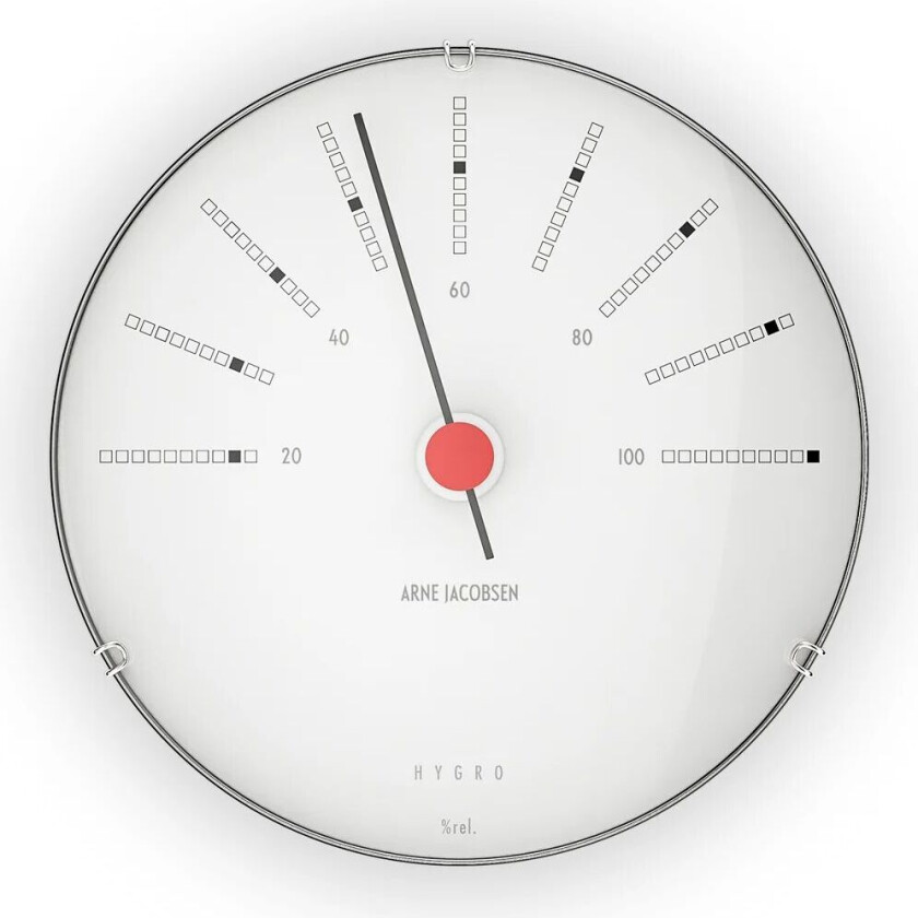 Arne Jacobsen værstasjon hygrometer