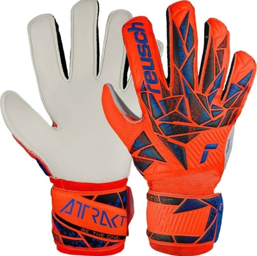 Keeperhansker Reusch Attrakt Solid Junior Oransje 5472515 2210 (8)
